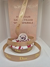 1m Champagne Gold ribbon DIOR