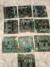 Lot Of 9 Bally Stern Pinball Mpu CPU Pcb Board AS-2518-35 133 17 CPU Hs