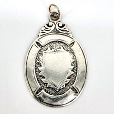 Antique Silver Fob Medal –