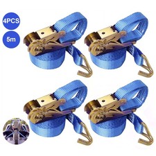 4 x Heavy Duty Ratchet Tie