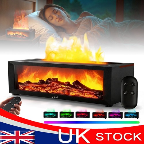 Fireplace flame humidifier - flame,