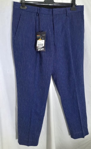 Harry brown blue pinstripe - harry,