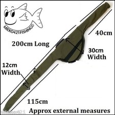 Fishing Rod Bag Sleeve Carp (514) Padded For Made Up Rods NGT