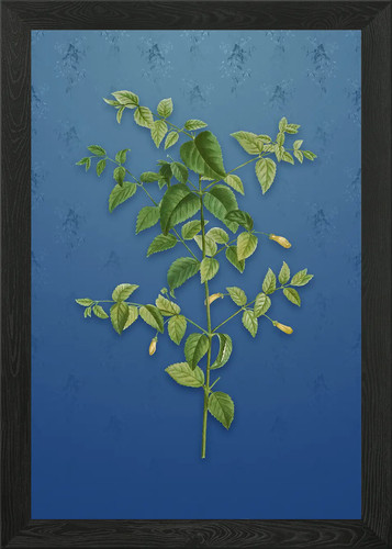 Vintage tree fuchsia framed - fuchsia,