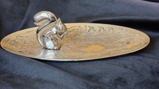 Vintage Silver Plated Oval