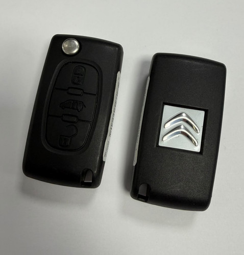 Citroen flip key fob button - flip,