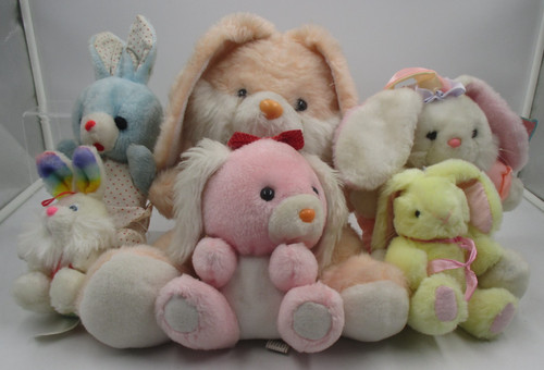 Bunny rabbit vintage soft - vintage, toy