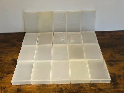 Empty clear vhs video - clear,
