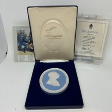 Vintage Limited Edition Wedgwood Jasperware Medallion Earl Mountbatten