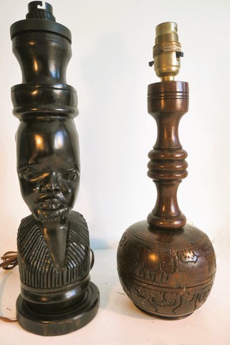 Vintage african wood - vintage,