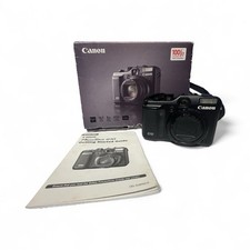 Canon PowerShot G10 14.7MP Compact Digital Camera 5x Canon Lens - Black Tested