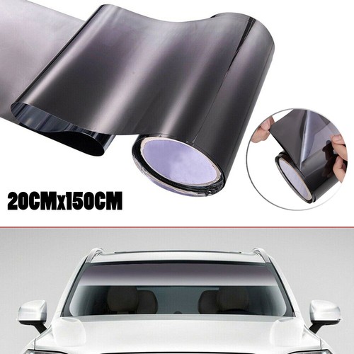 20cmx150cm black sun visor - 20cmx150cm,