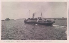 Postcard Shipping ferries L&