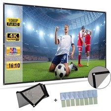 100" Foldable Projector Screen