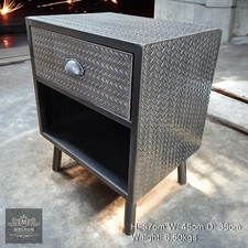 Industrial bedside cabinet - industrial,