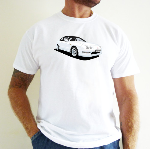 Integra type car art - integra,
