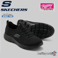 SKECHERS WOMENS SHOES BLACK