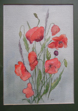 Flowers, Still Life of Red