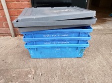 Storage Crates  Plastic x 3        Please Read All Description