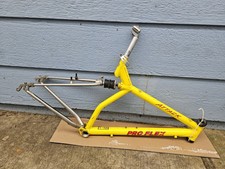 Vintage 90s Proflex Attack Mountain Bike Frame Full Suspension 20" Large