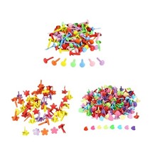 100Pcs Colored Split Pin Metal
