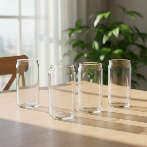 Set clear glass tall - glass,