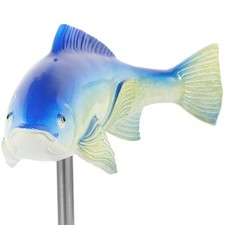  Fish Pond Accessories Outdoor Wall Art Garden Koi Sculptures Ceramic Statue