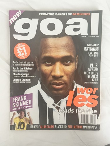 Goal football magazine - football, first