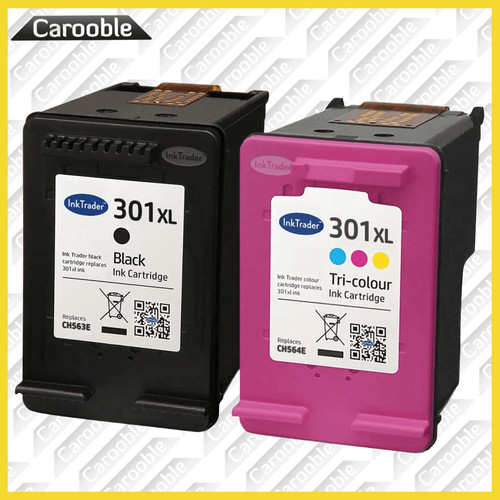Refilled 301xl black - refilled,