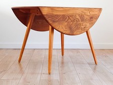 Mid century retro Ercol drop leaf dining table