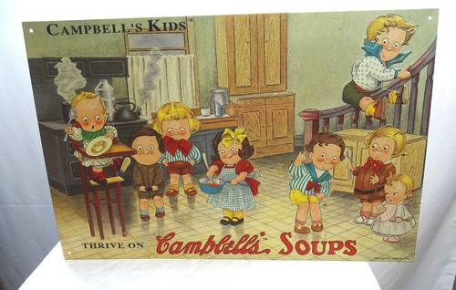 Campbell soup sign - soup,