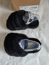 UGG T Fluff Yeah Slide, Black