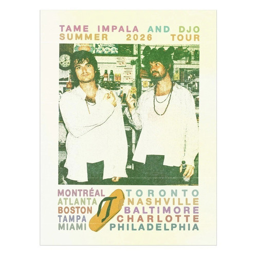 Tame impala djo 2026 - 2026, charity