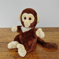 Vintage Commonwealth Monkey Plush Soft Toy Brown 2001