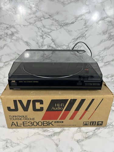 Vintage jvc e300bk black - jvc, al-e300bk