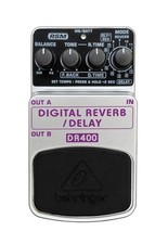 Behringer DR400 Digital Reverb / Delay Guitar Effect Pedal #6534