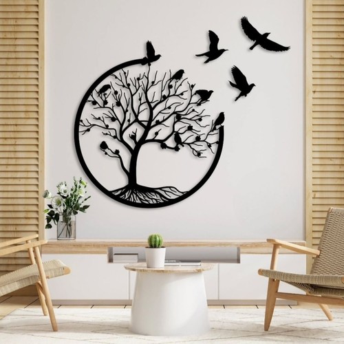 Black tree life wall art - of,