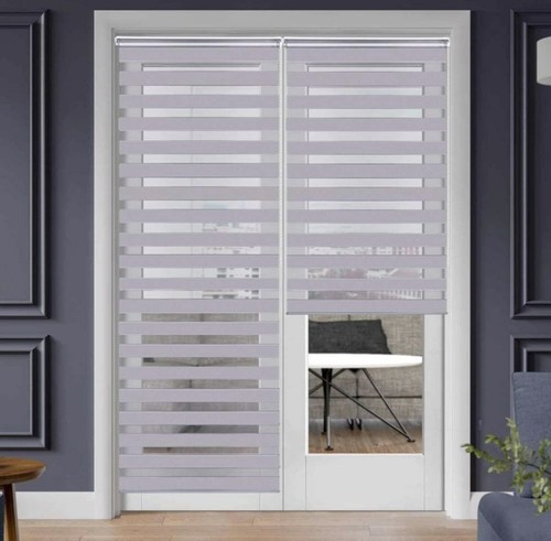 2xzebra roller blind day - blind,day, and
