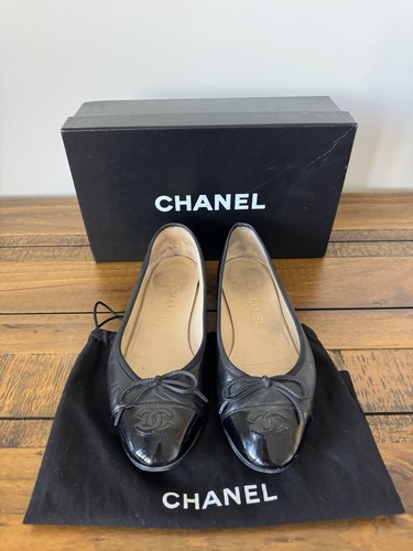 Chanel black ballet - flats, eu