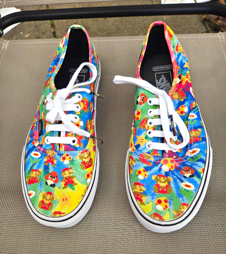 Vans authentic nintendo super - authentic,
