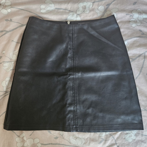 Primark black faux leather - black,