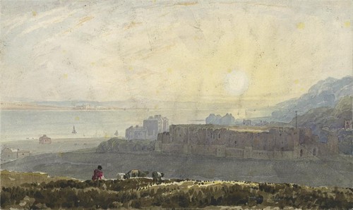 Castle landscape - in,