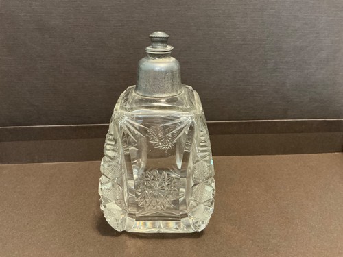 Vintage cut glass perfume