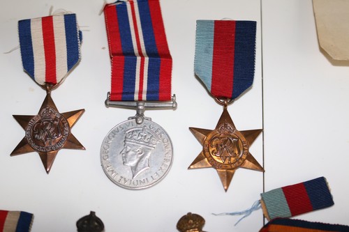 War medals ww2 - war,