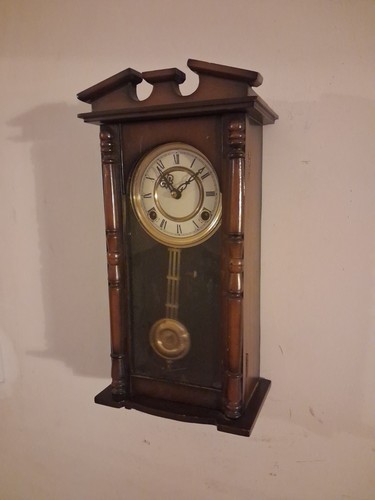 Vintage wall clock working - wall,