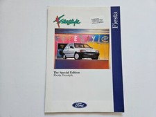 FORD FIESTA MK3 FREESTYLE SALES BROCHURE 1992
