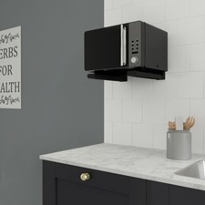 Universal Wall Mount Microwave Commercial Cupboard Shelf Server Up to 45KG