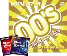 Vocal-Star 00s Decades Songs Karaoke Disc Pack CDG 80 Songs - Plus 36 Free Songs
