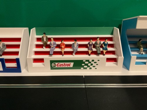 Scale castrol grandstand - 1:32,