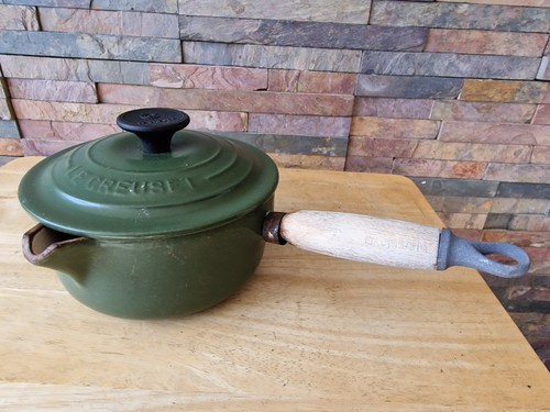 Creuset vintage green - le,